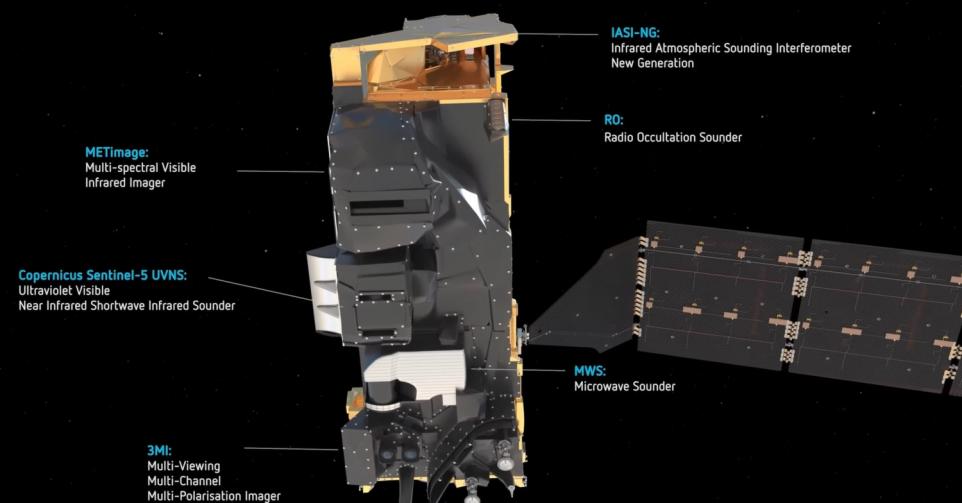 satellite météo Metop-SGA1