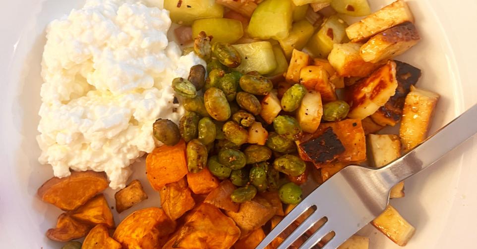 geroosterde edamame