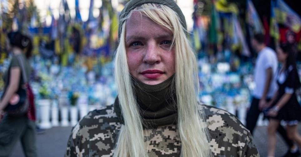 Tatou Ania soldate en Ukraine
