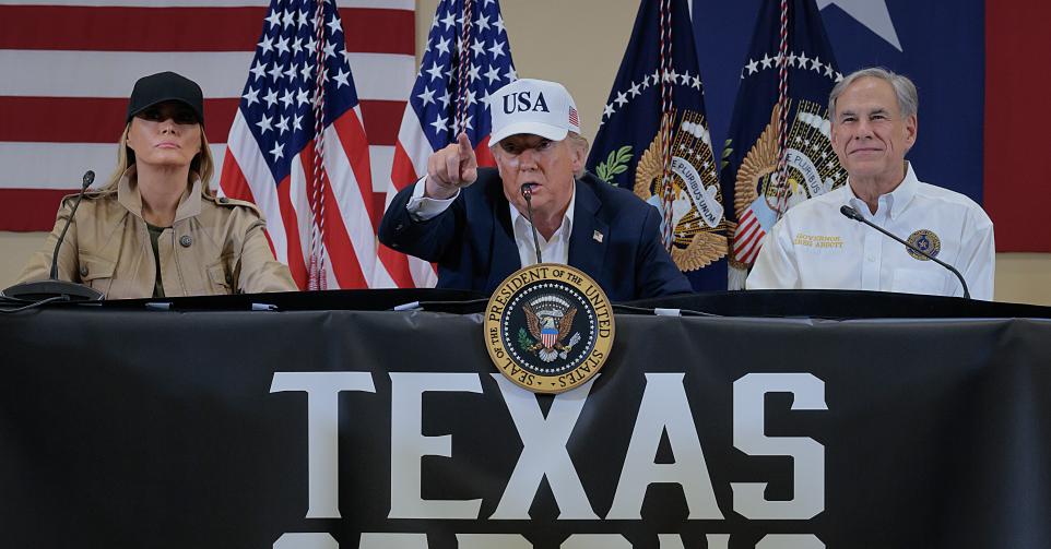 Trump Texas carte électorale
