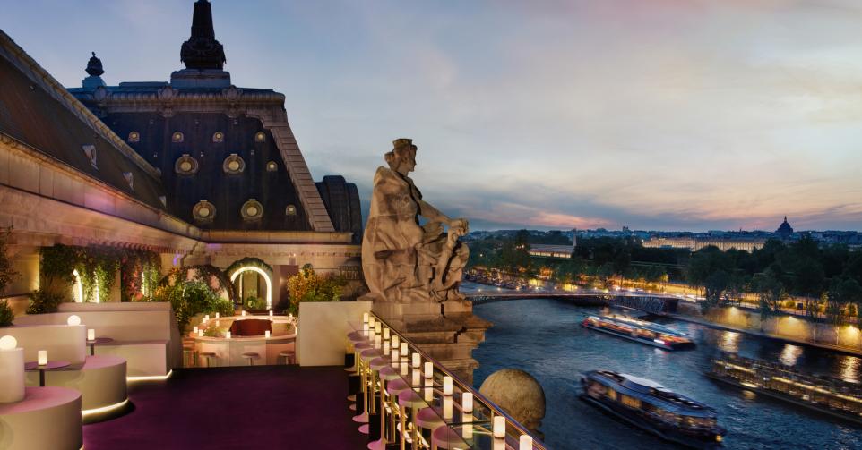 Musee d'Orsay Parijs Openingsceremonie 2024 Olympische Spelen langs de Seine