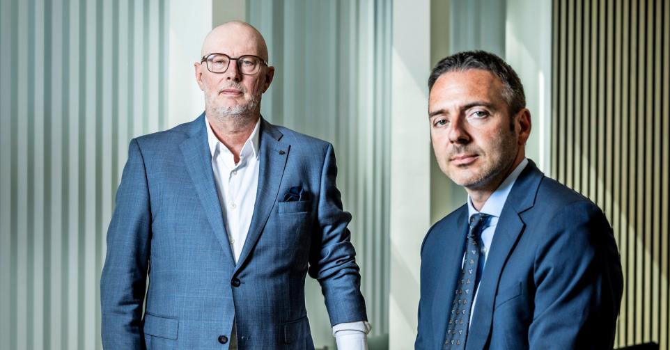 Gregory Verhelst en Peter Flamey