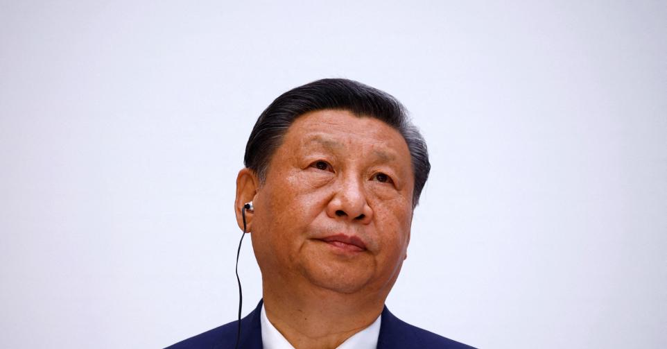 De Chinese president Xi Jinping.