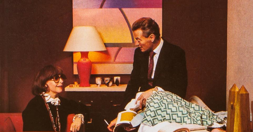  David Hicks in zijn boetiek in de jaren ’80.