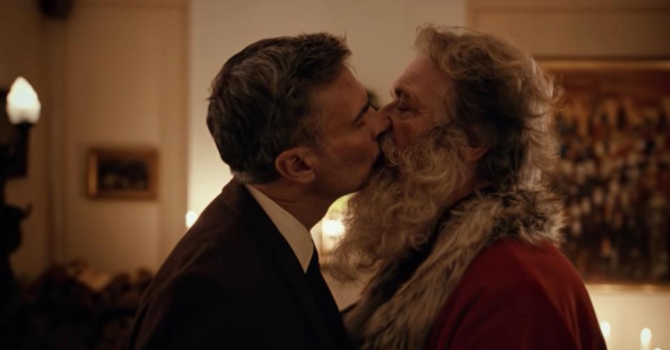 reclame kerstman uit de kast