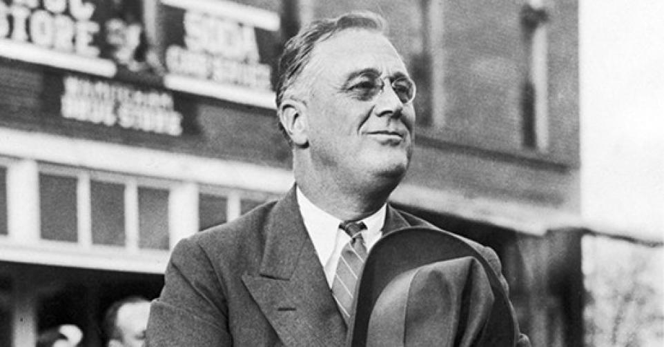 démocrate Franklin Roosevelt