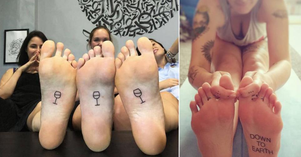 tattoos voetzolen
