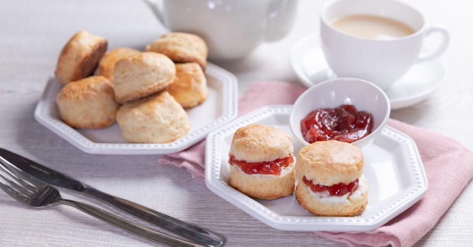 Scones met gember