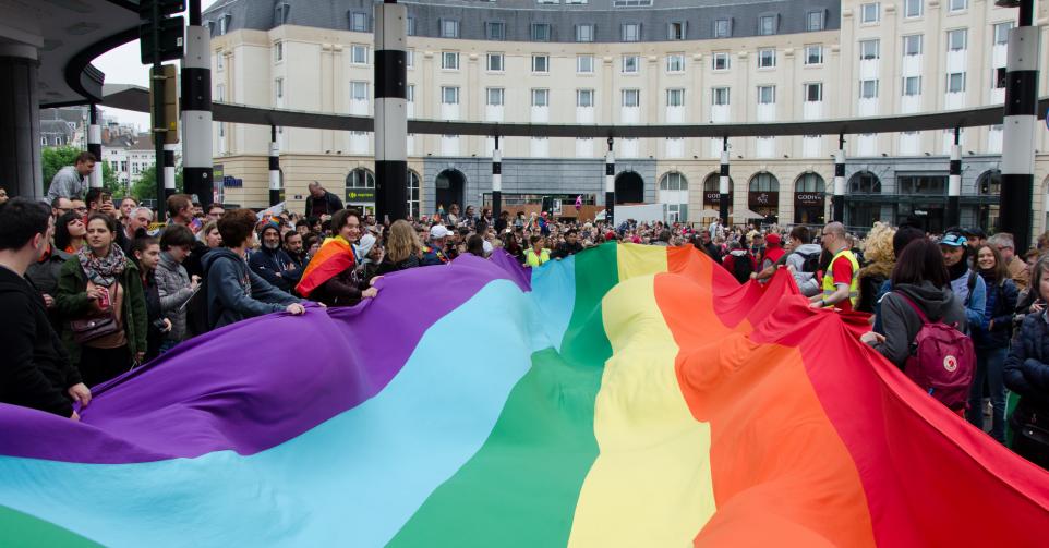 Pride parade Brussel