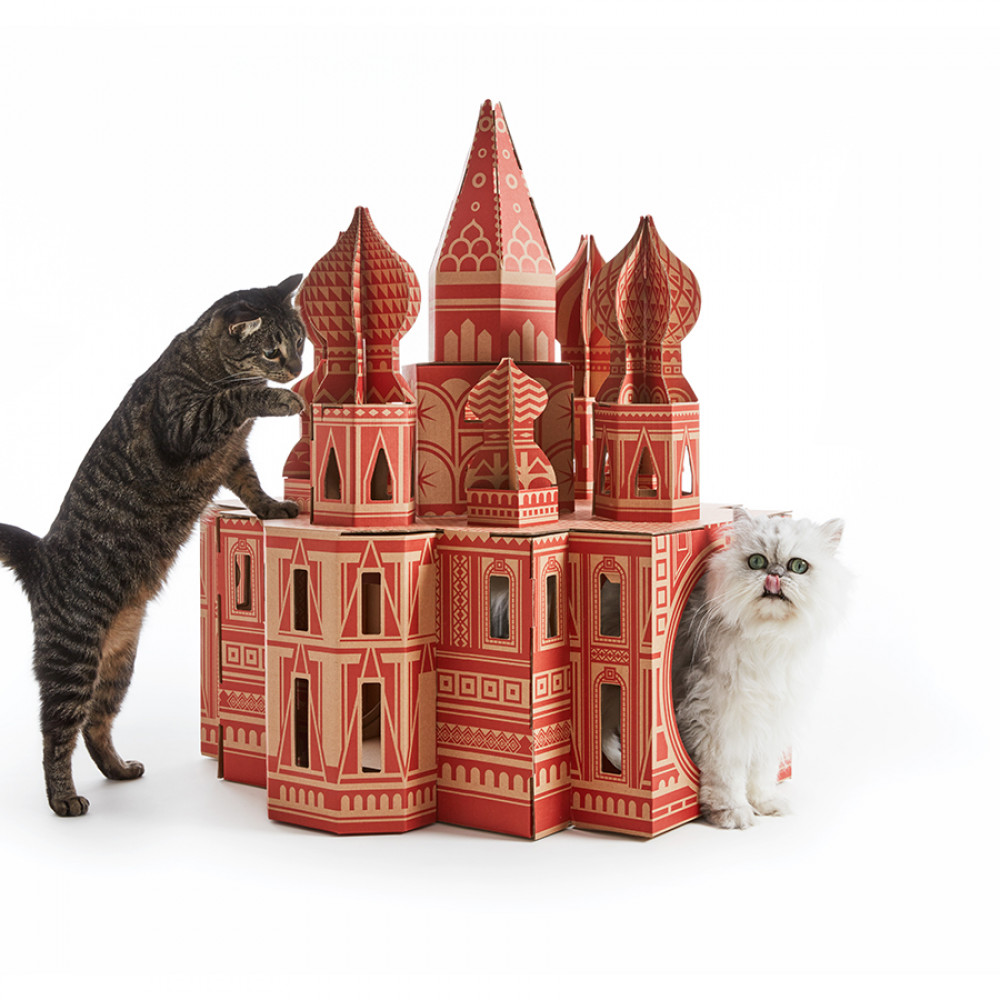 Boite En Carton Pour Chat Action Ces constructions en carton vont faire voyager votre chat