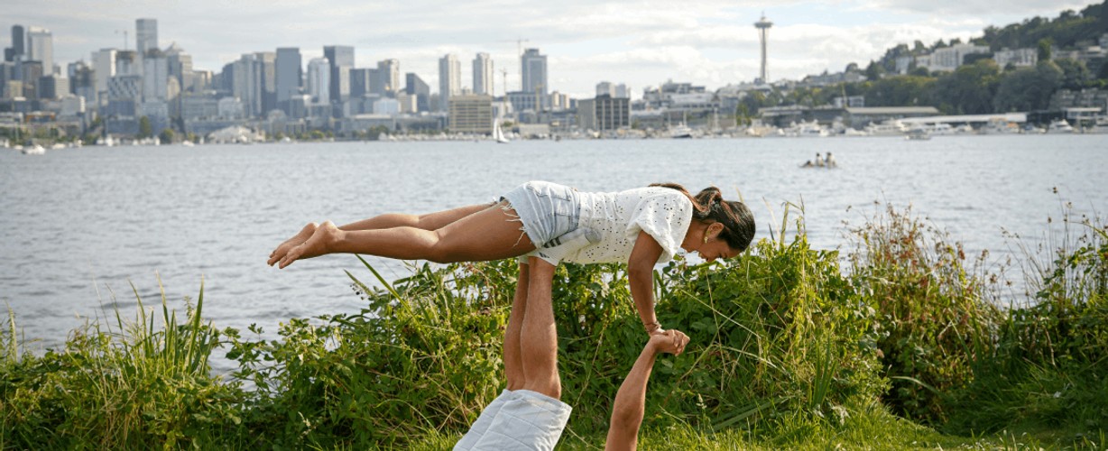 Partner yoga