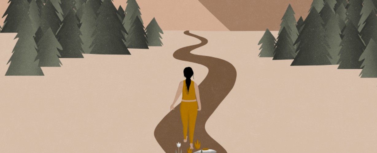 Mini meditaties illustratie