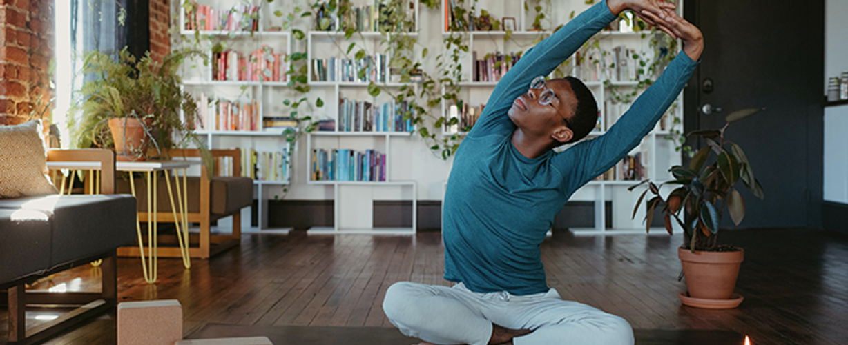 tips voor thuis yoga