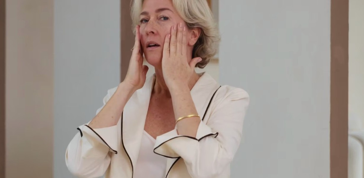 face yoga spanning loslaten in kaken