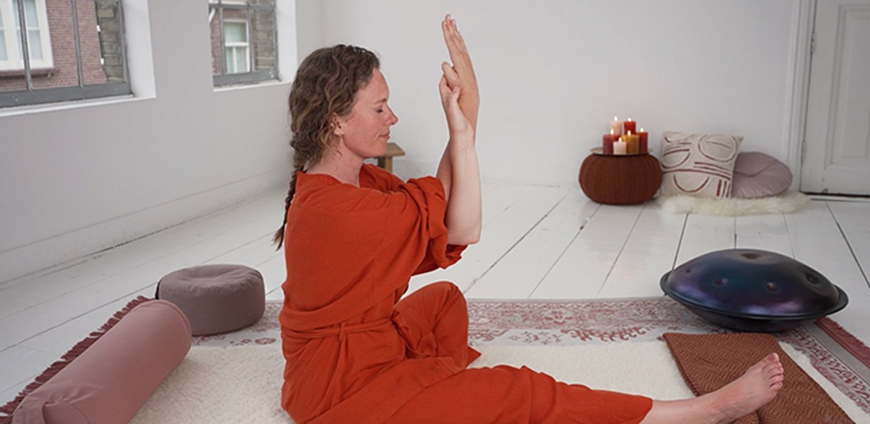 Yin yoga voor het slapen gaan