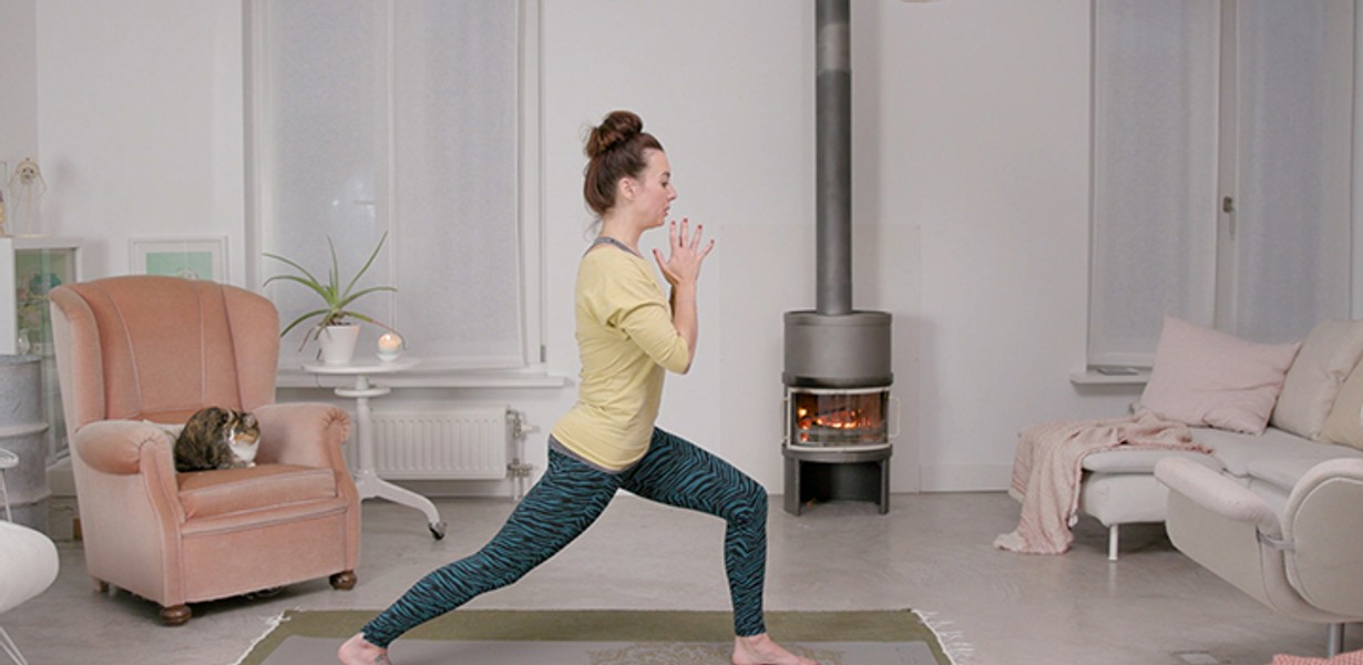 Handsfree yoga