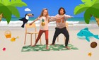 Yoga voor kinderen krijger oefening kinderyoga