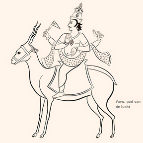God Vayu beeld