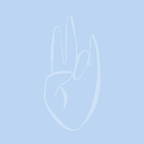 Blog quote – lichtblauw – Hand mudra