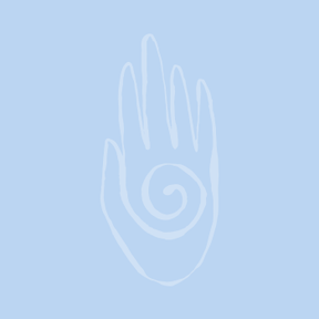 Blog quote – lichtblauw – Hand energie