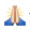 emoticone prière