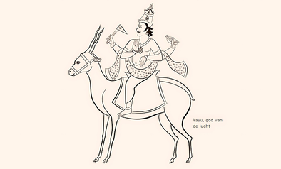 God Vayu beeld