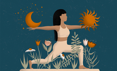 Illustratie samskara's onbewuste patronen