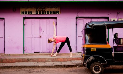 Het verhaal achter trikonasana