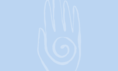 Blog quote – lichtblauw – Hand energie
