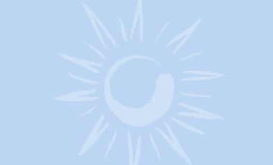 Blog quote – lichtblauw – Zon