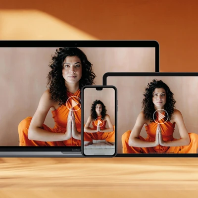 yoga scherm