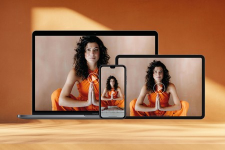 yoga scherm