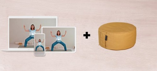 Halfjaar + meditatiekussen cadeau