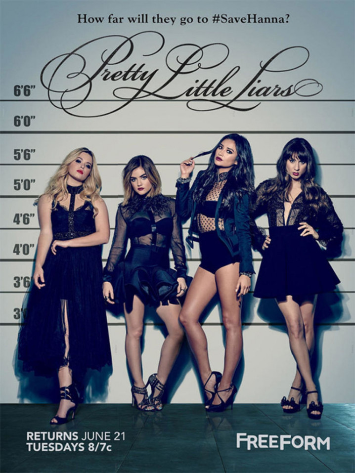 OMG: zie jij de fout op deze poster van 'Pretty Little Liars'?