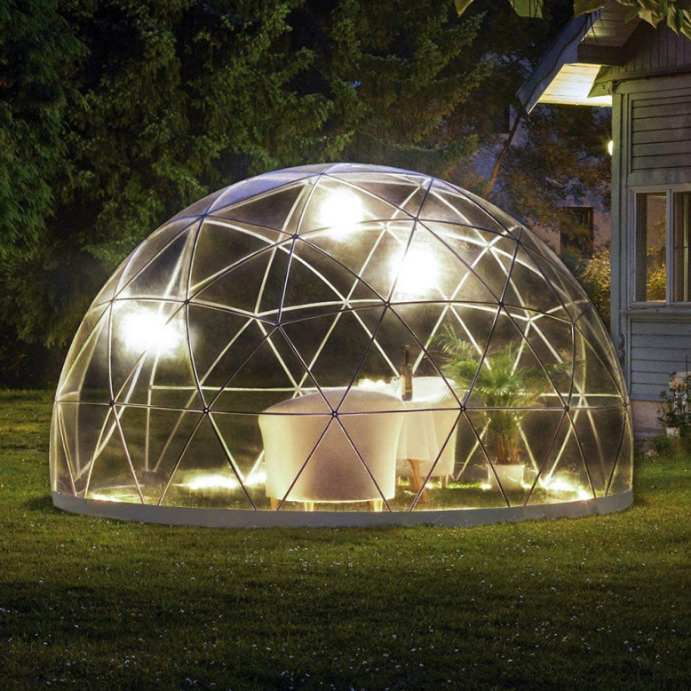 Amazon vend un dôme de jardin pour faire du glamping à la maison